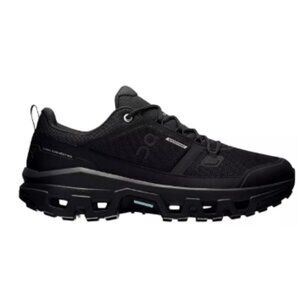 Men's ON Cloudrock Waterproof Low Shoes, Black Medium/D